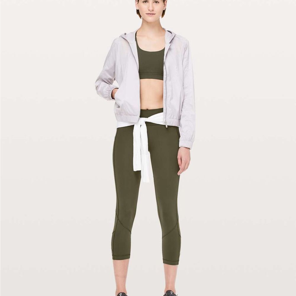 Lululemon Pace Rival Crop *Full-On Luxtreme 22"
Dark Olive